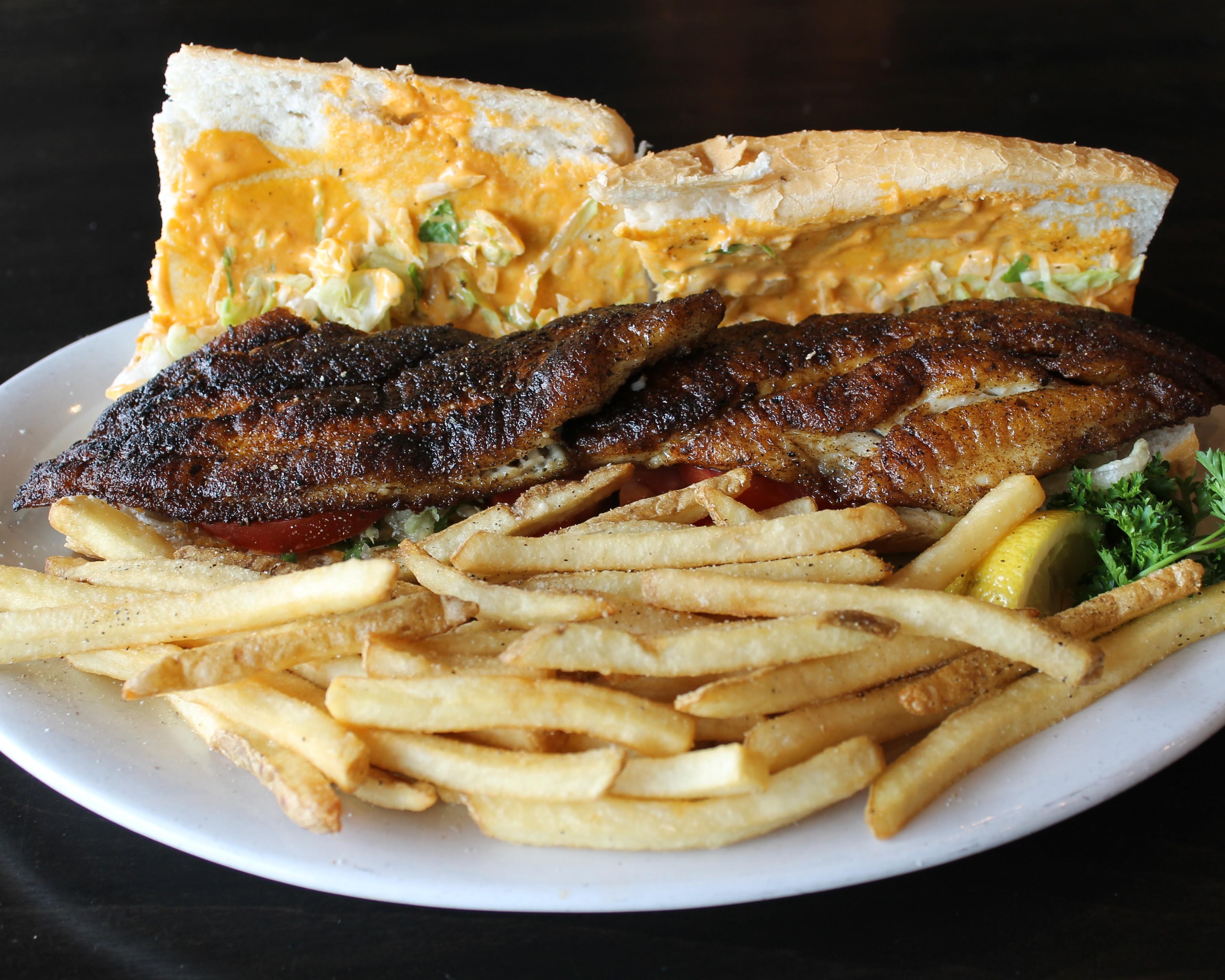 Catfish Poboy.
