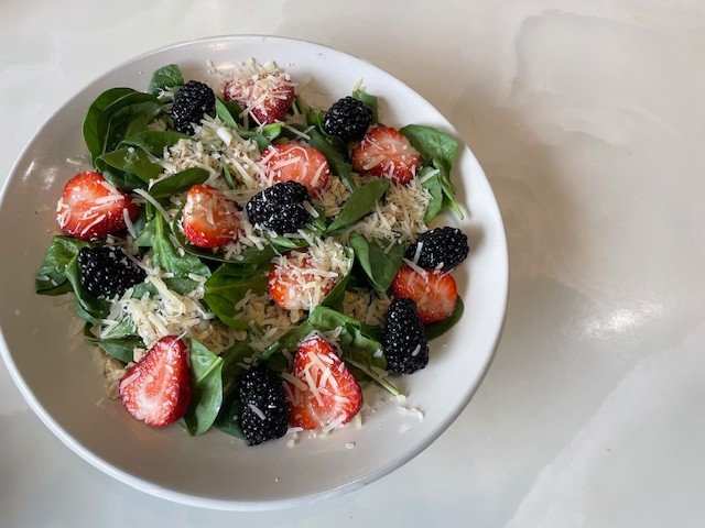 Berry Berry - Spinach Salad.