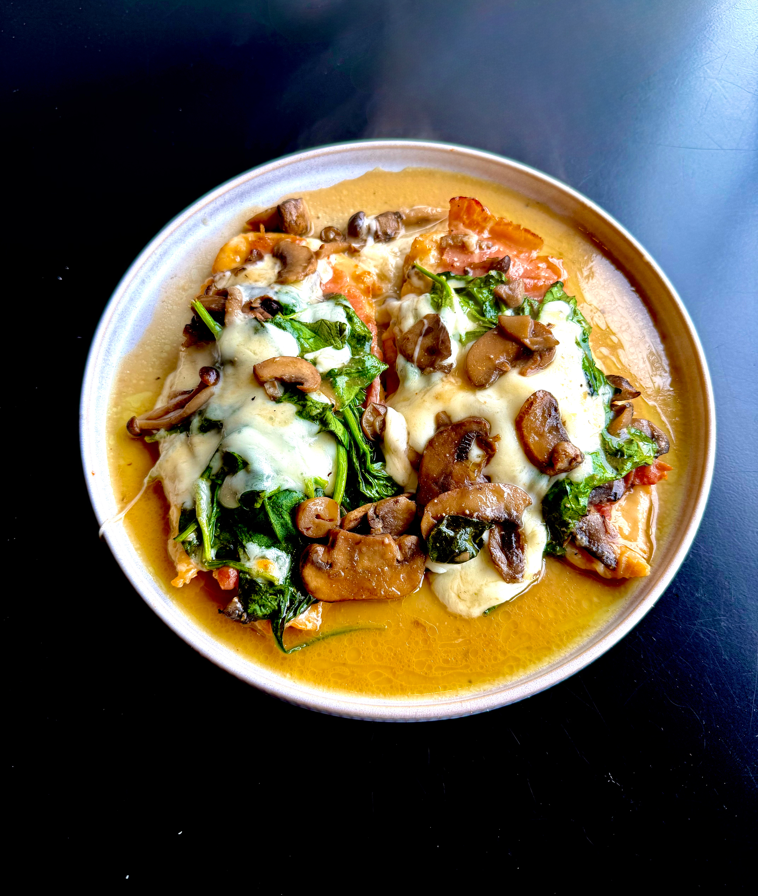 Chicken Florentina.