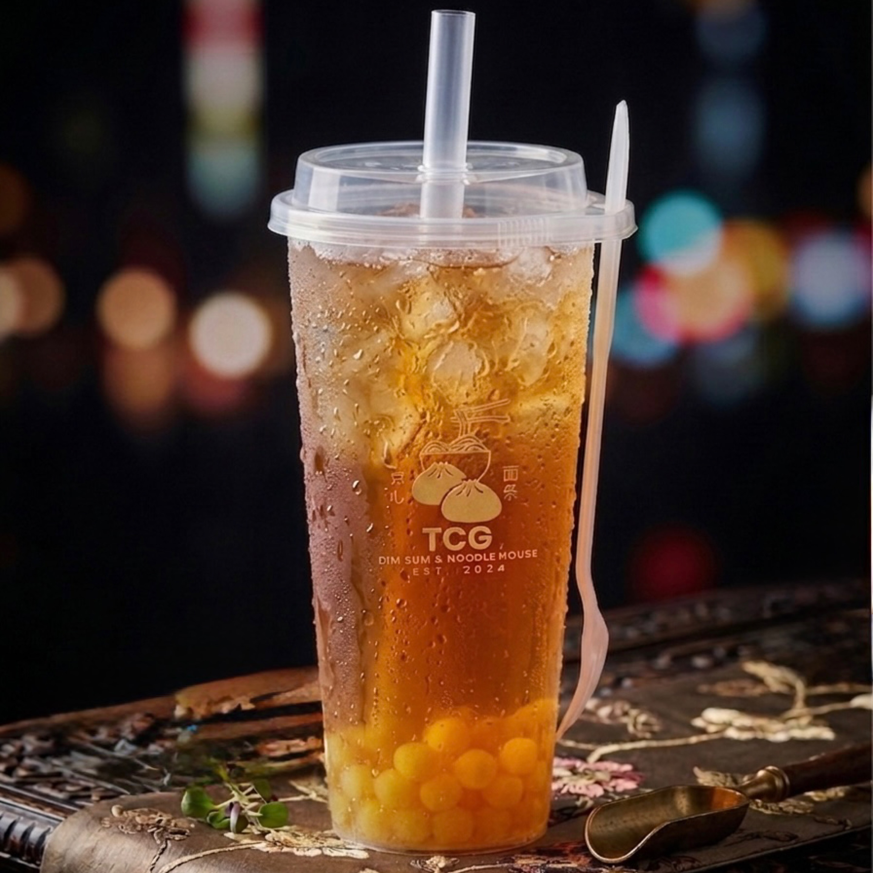 Peach Oolong Tea.