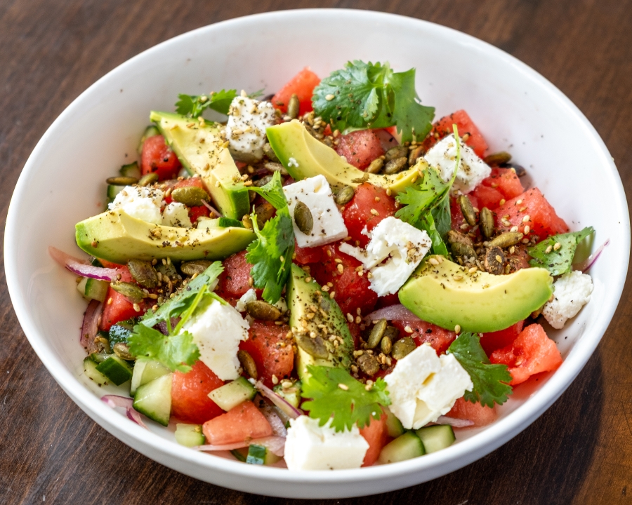 WATERMELON SALAD.