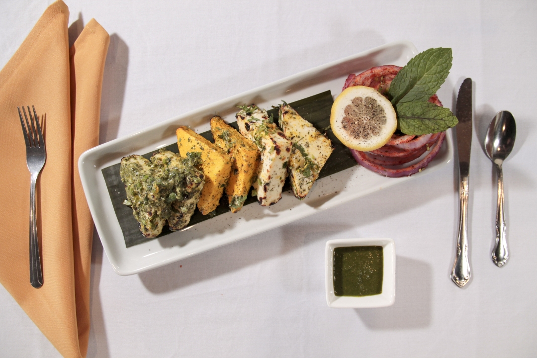 Tandoori Paneer Tikka.