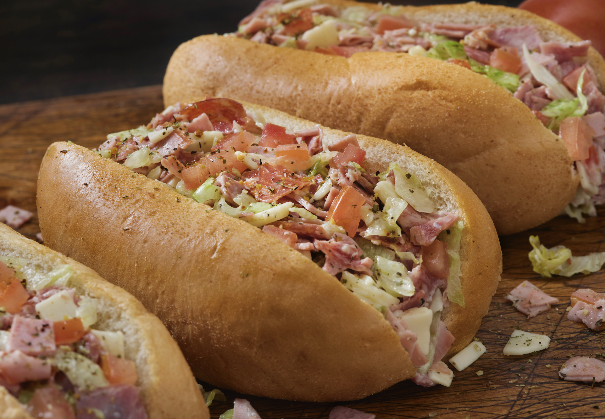 Build Your Own Chopped Sandwich.