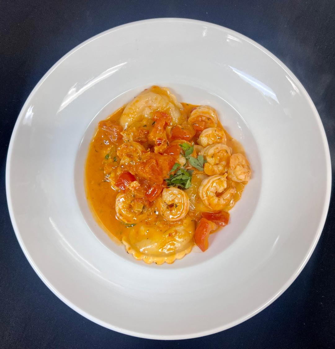 Lobster Ravioli.