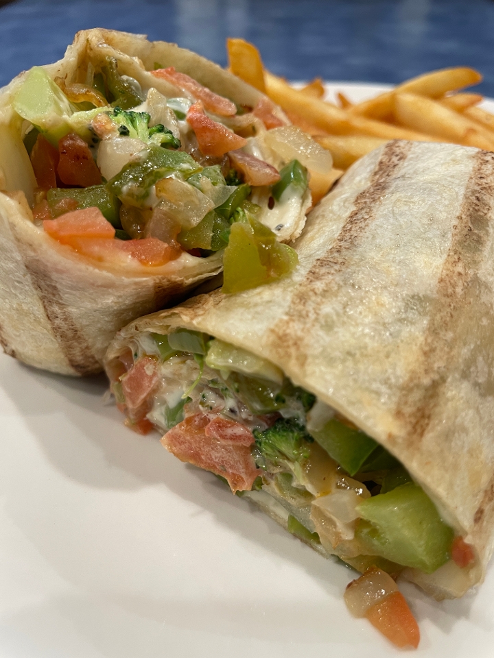 Grilled Veggie Wrap.
