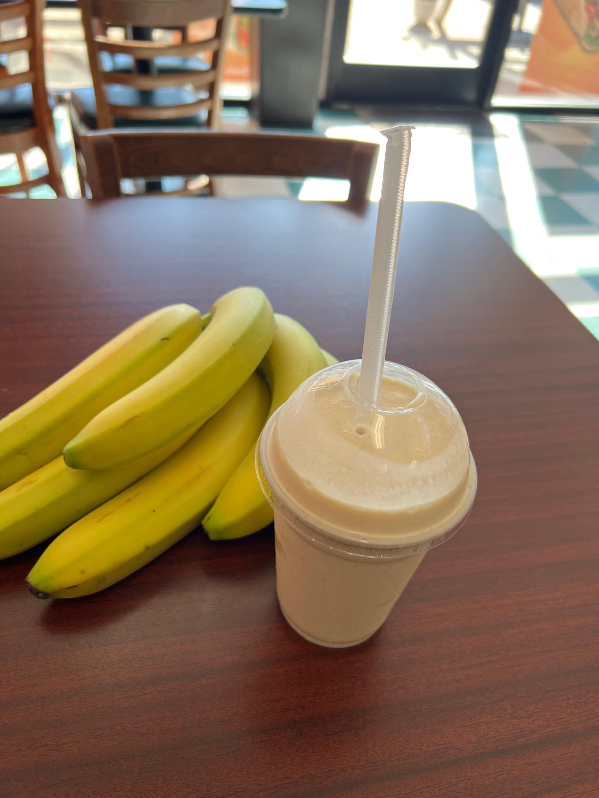 Peanut Butter & Banana Smoothie 16oz.