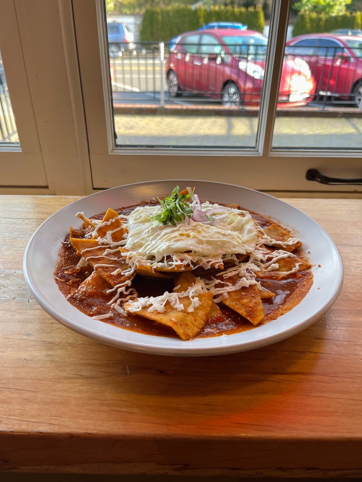 Chilaquiles.