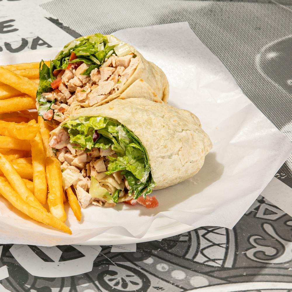 Chicken Bacon Ranch Wrap.