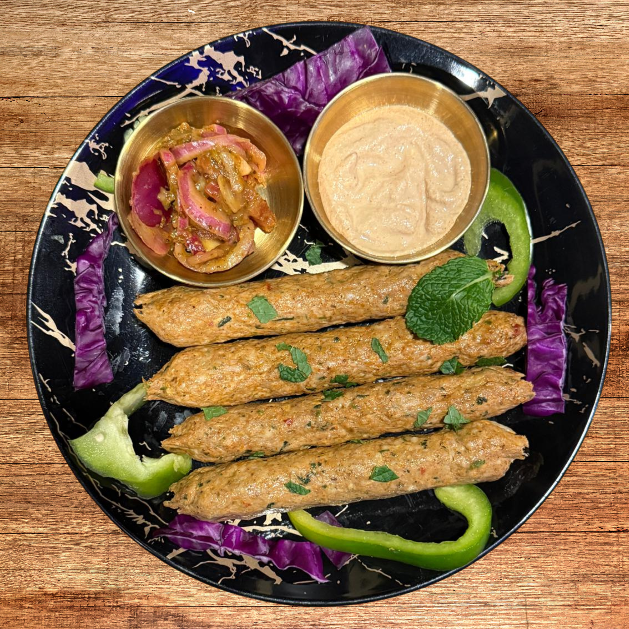 Reshmi Chicken Kebab.
