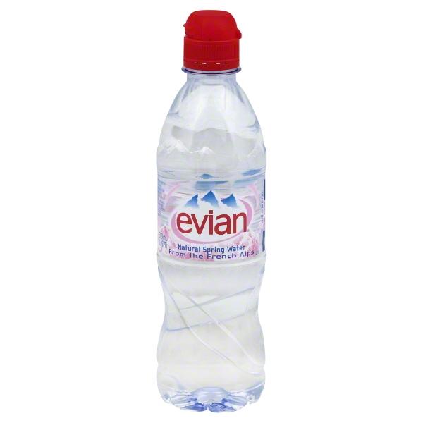 Evian Natural Spring Water 500 ML.