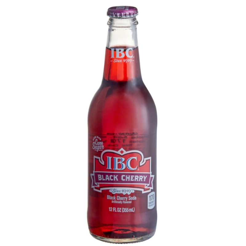 IBC Black Cherry Soda.