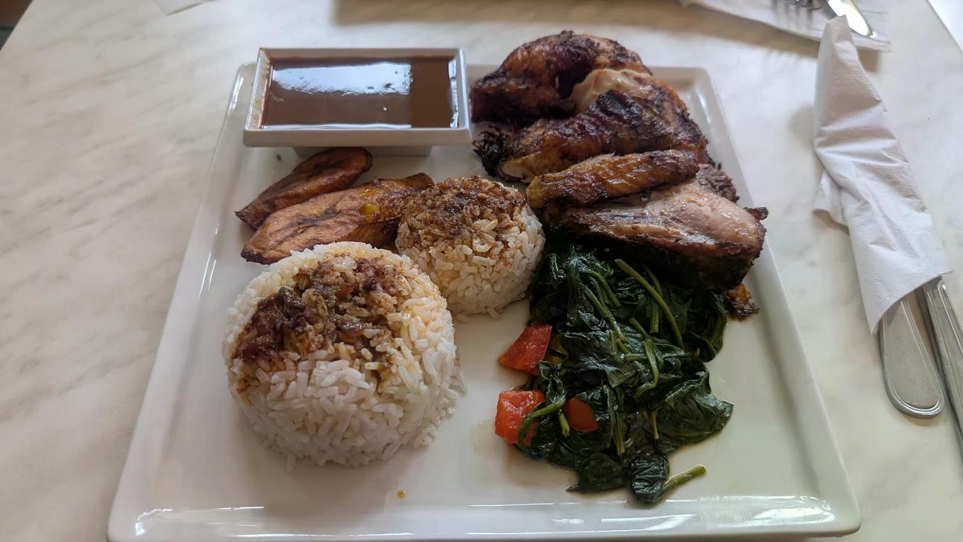 Jerk Chicken Meal.