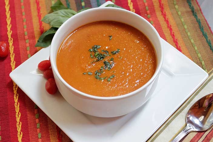 Coconut Tomato Soup.