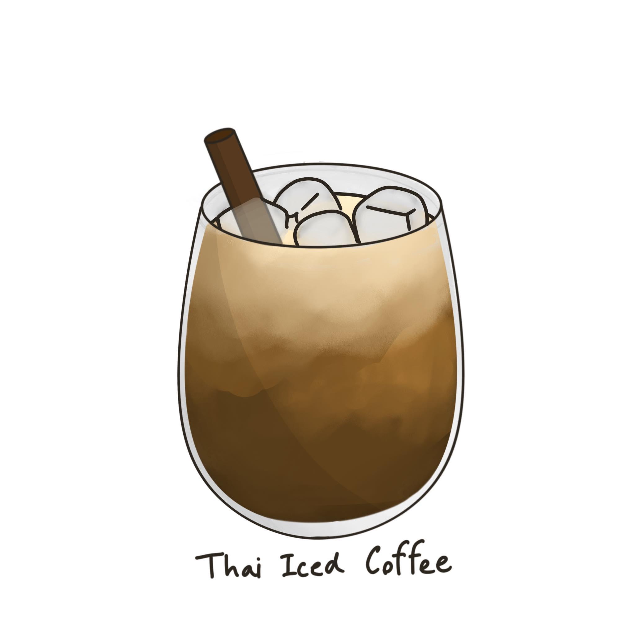 Thai Iced Coffee.
