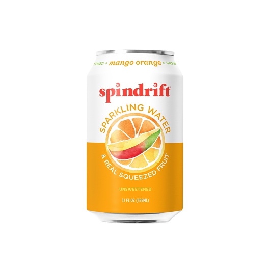 Spindrift mango orange.