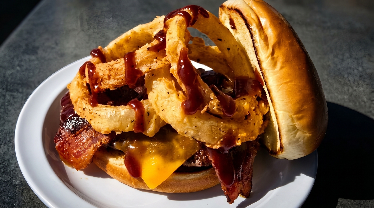 BBQ Bacon Burger.