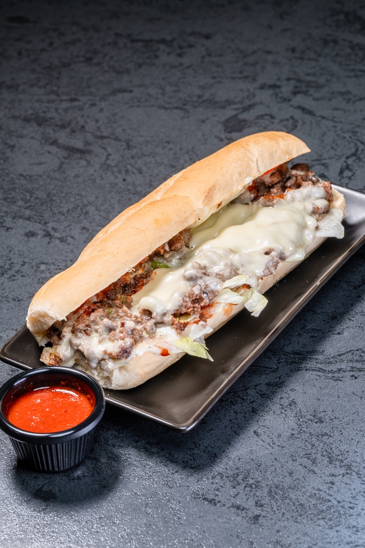 Chop Cheese Sandwich.