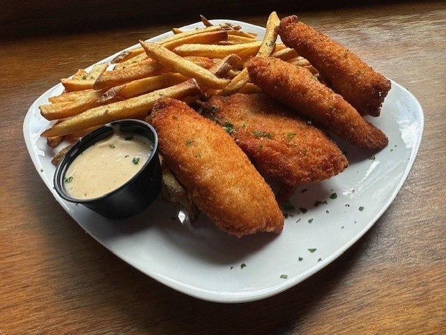 CHICKEN FINGERS & FRIES.