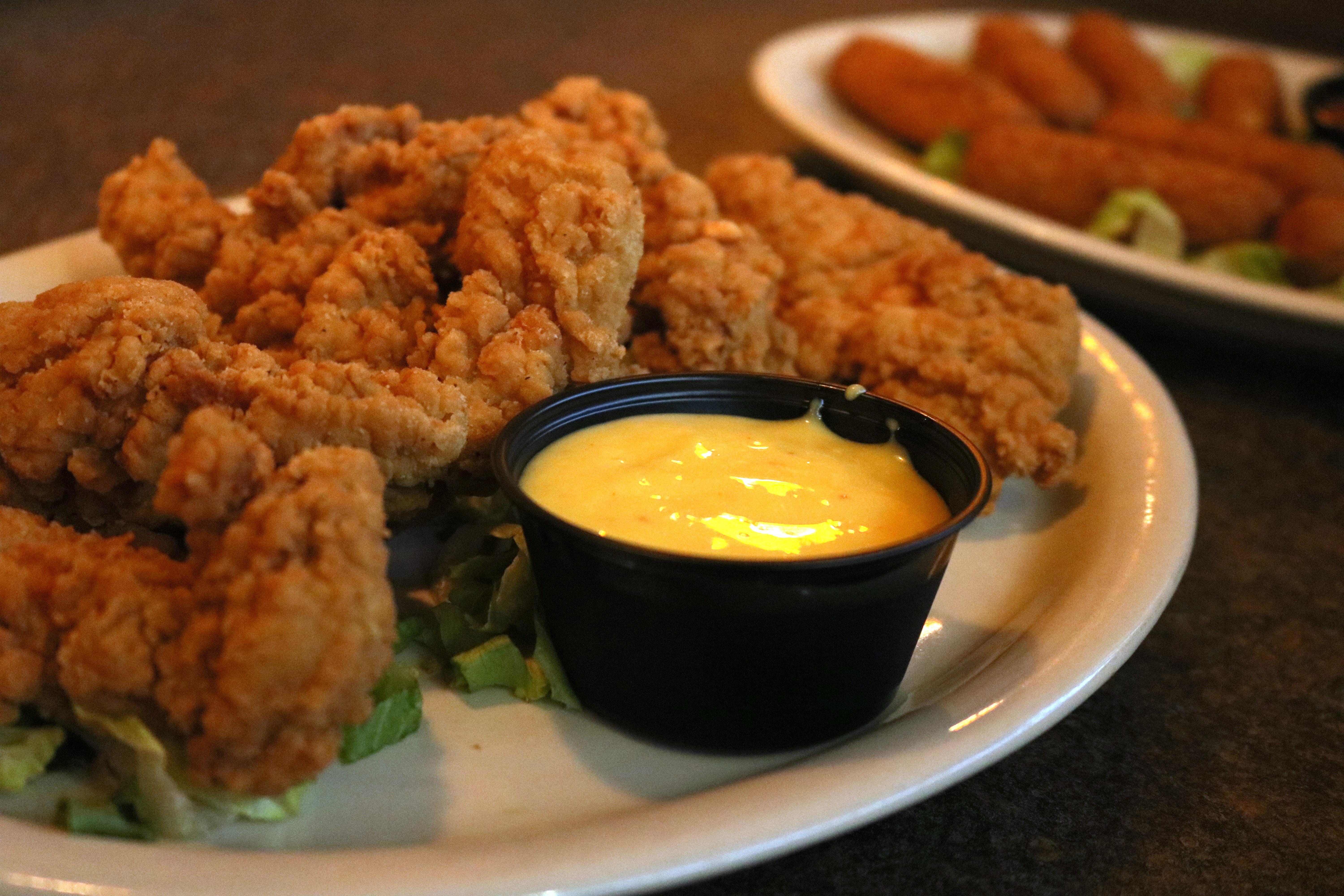 BUFFALO CHICKEN FINGERS.