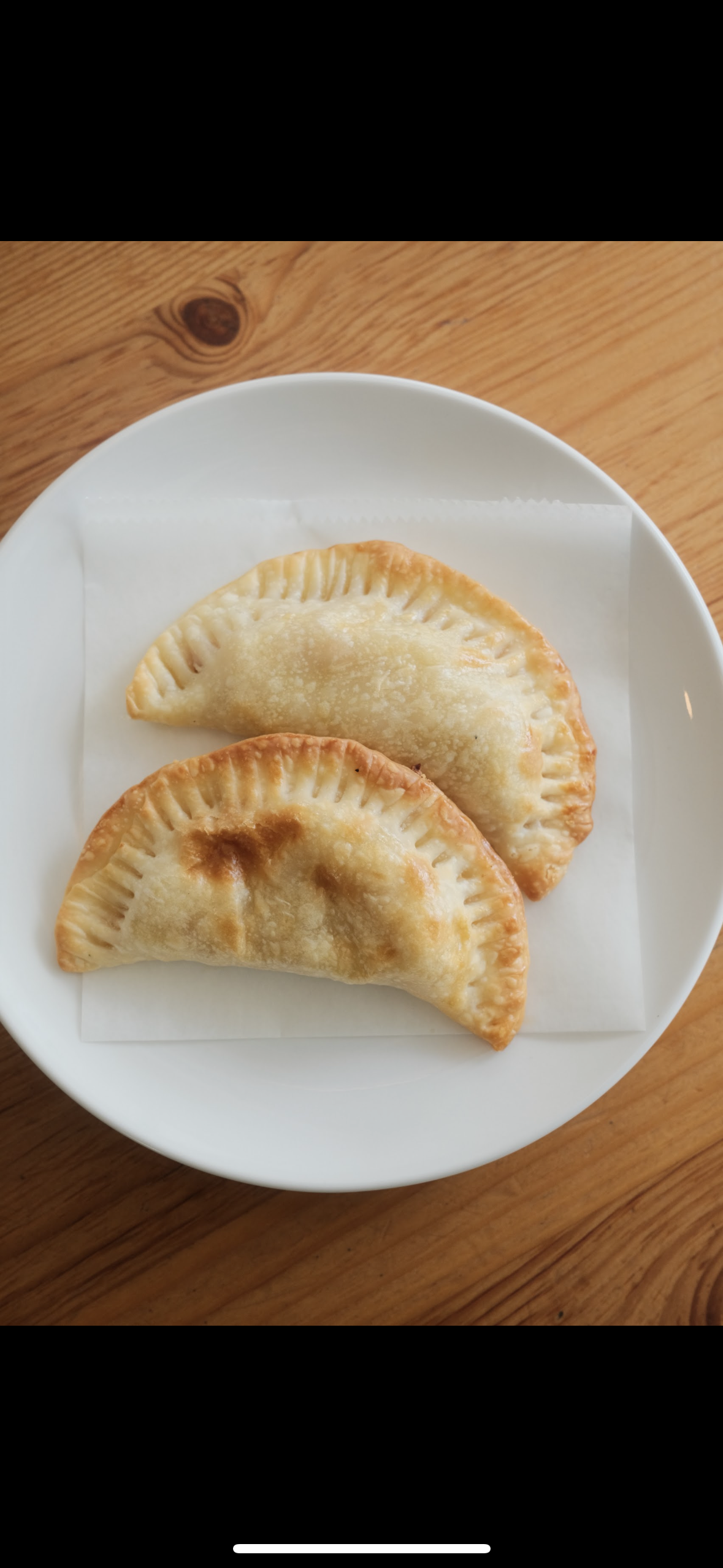 Ham & Cheese Empanada.