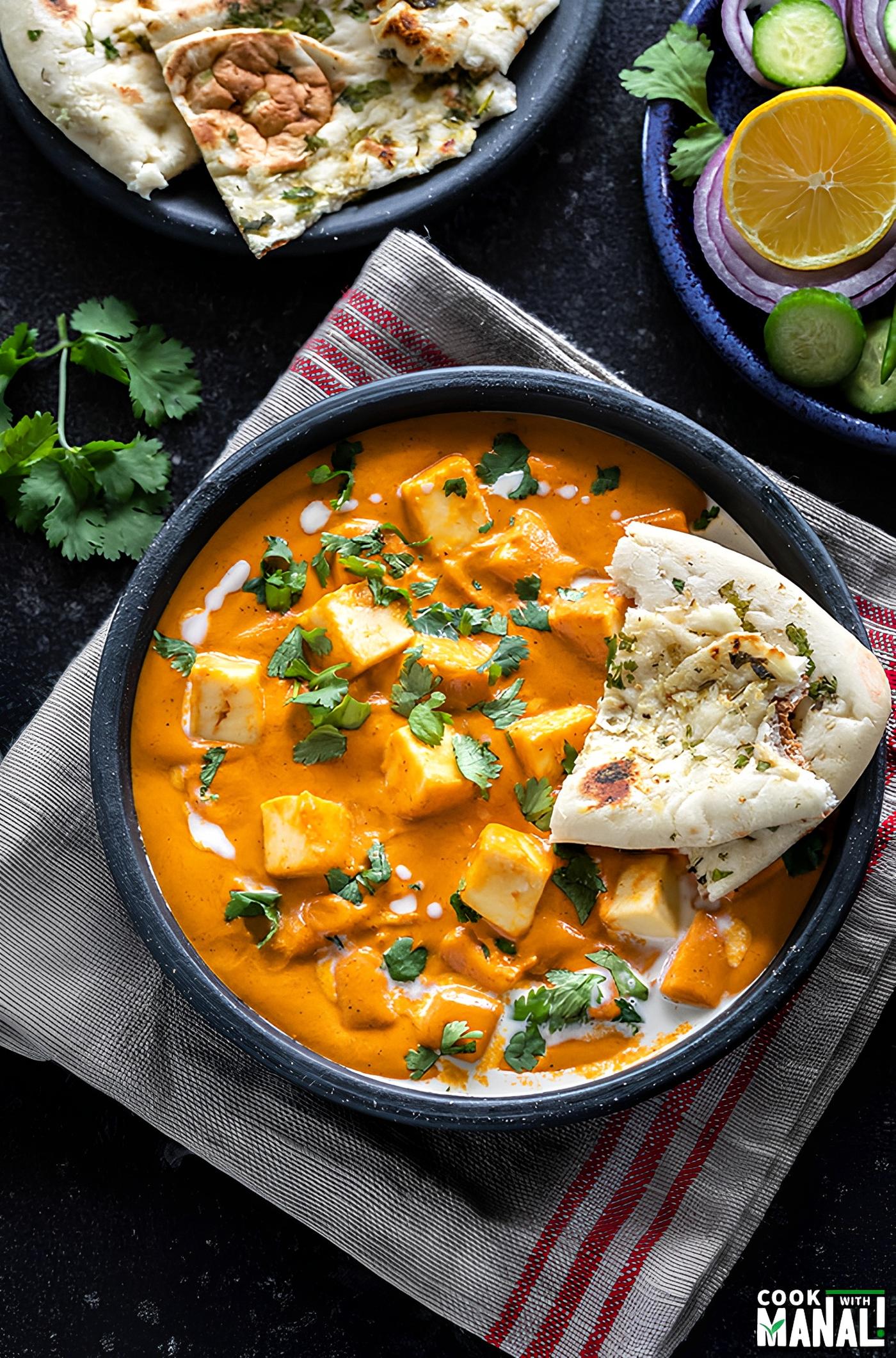 Paneer Butter Masala.
