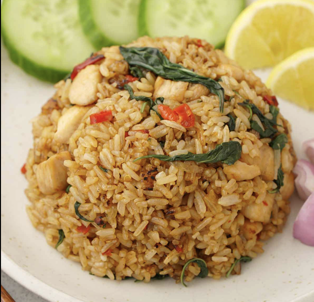 Basil Fried Rice.