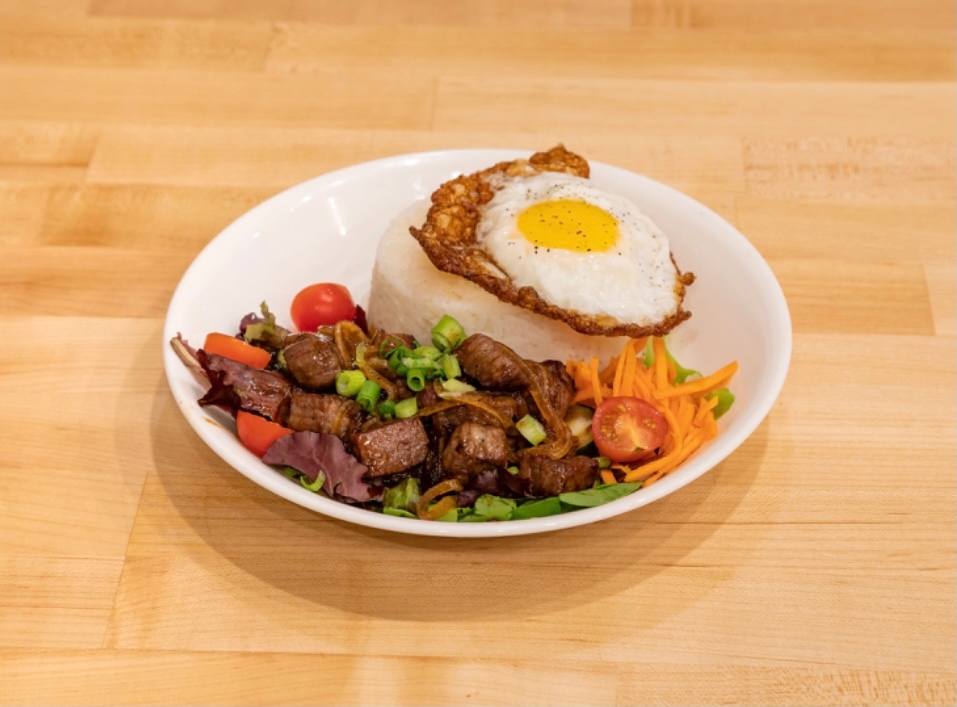 Shaken Steak and Rice.