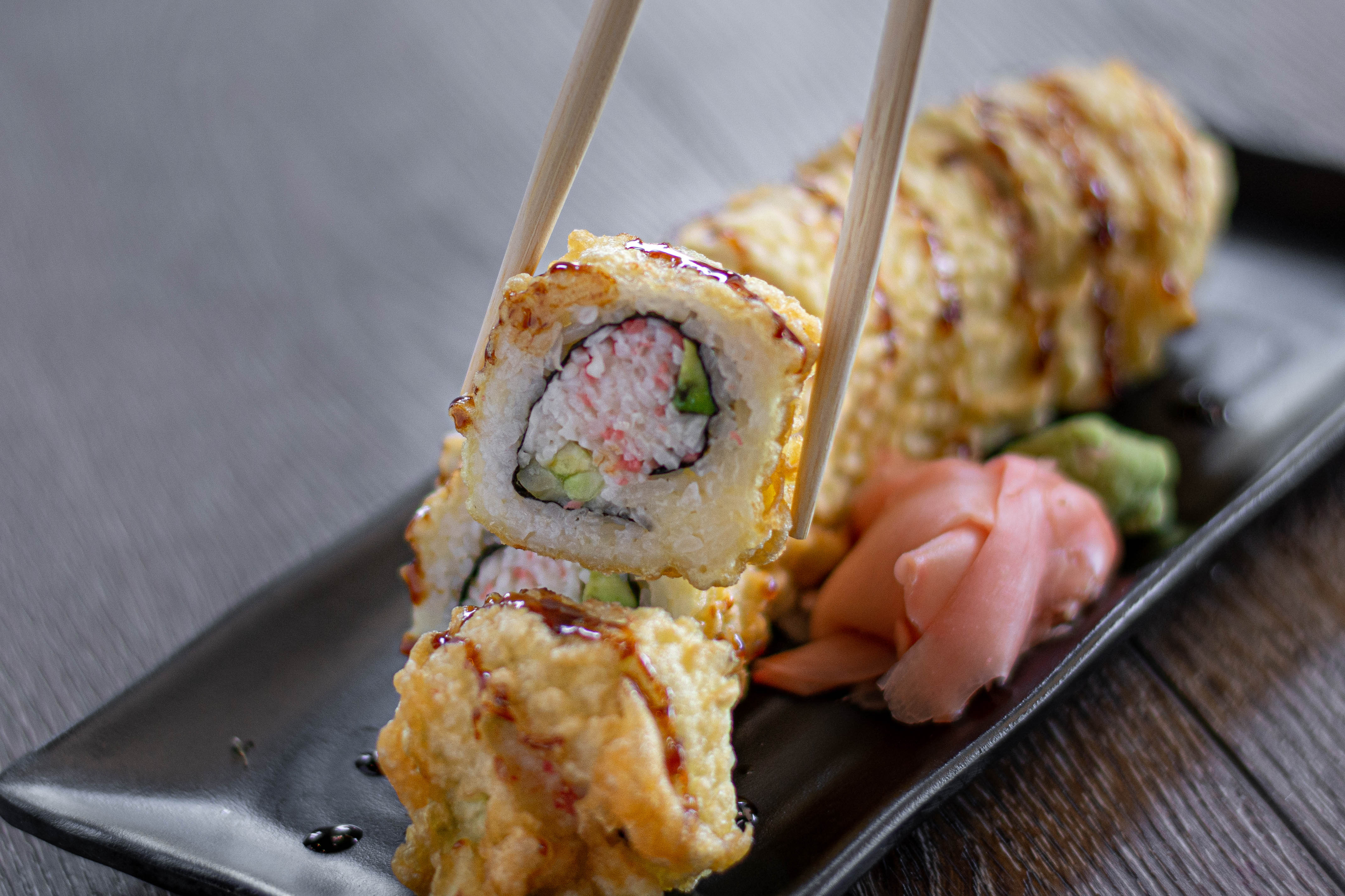 Tempura California Roll.
