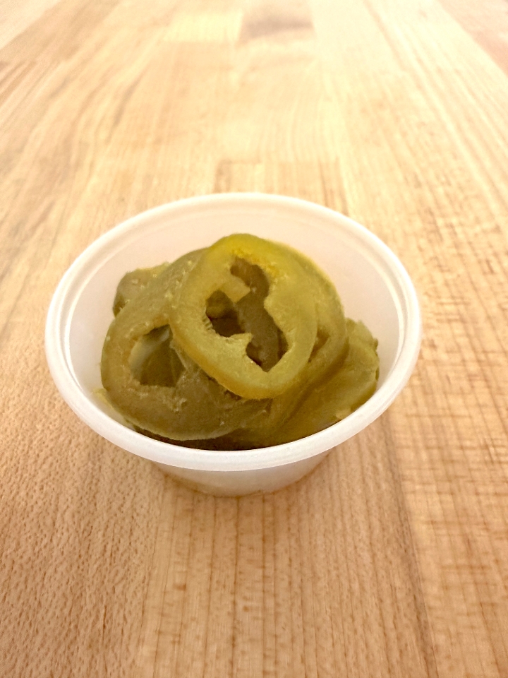 2oz Side Pickled Jalapeños.