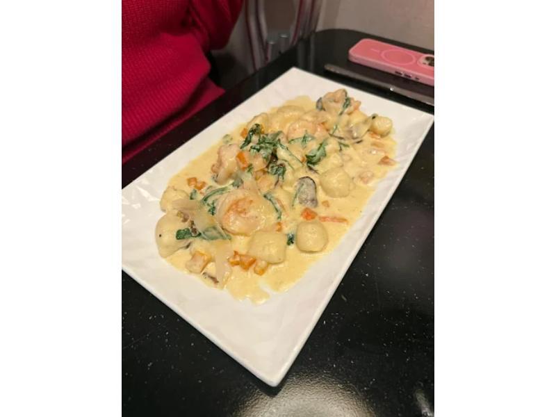 Shrimp Gnocchi alla Vodka.