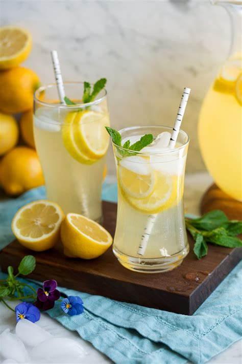 Homemade Lemonade.