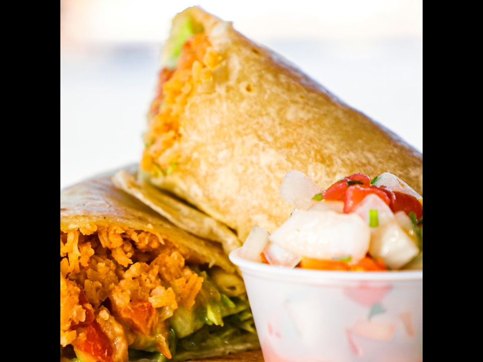Veggie Burrito.