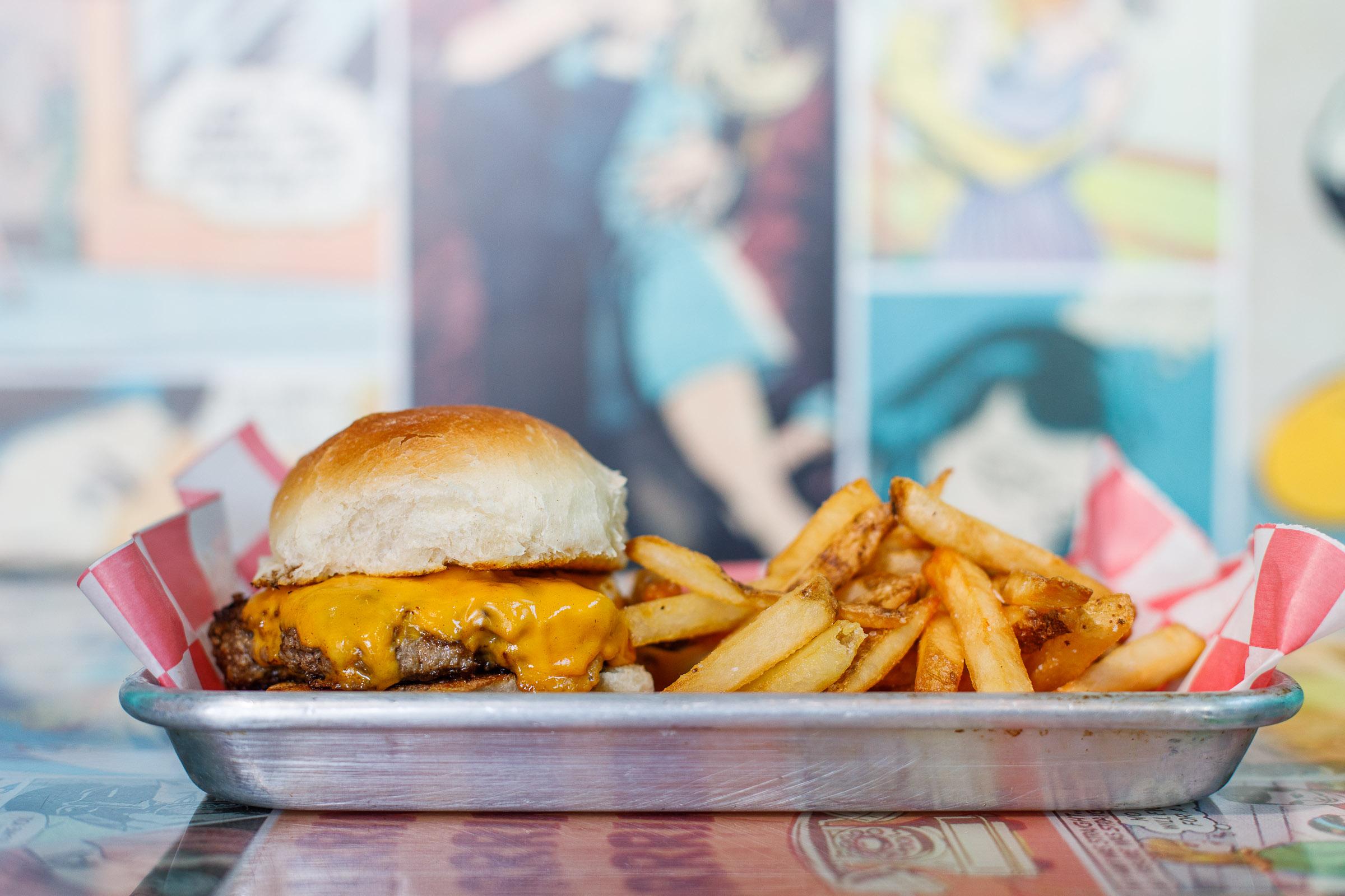 Plain Cheeseburger.