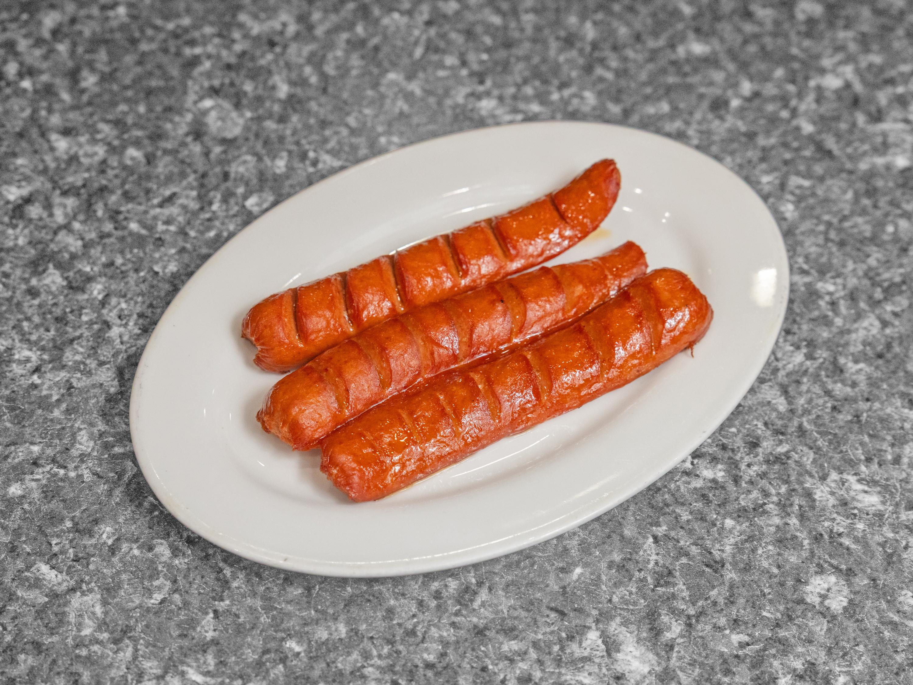 Spicy Beef Sausage.