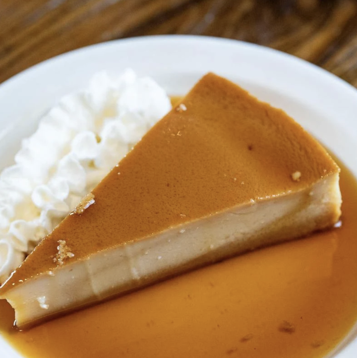 6" Flan.