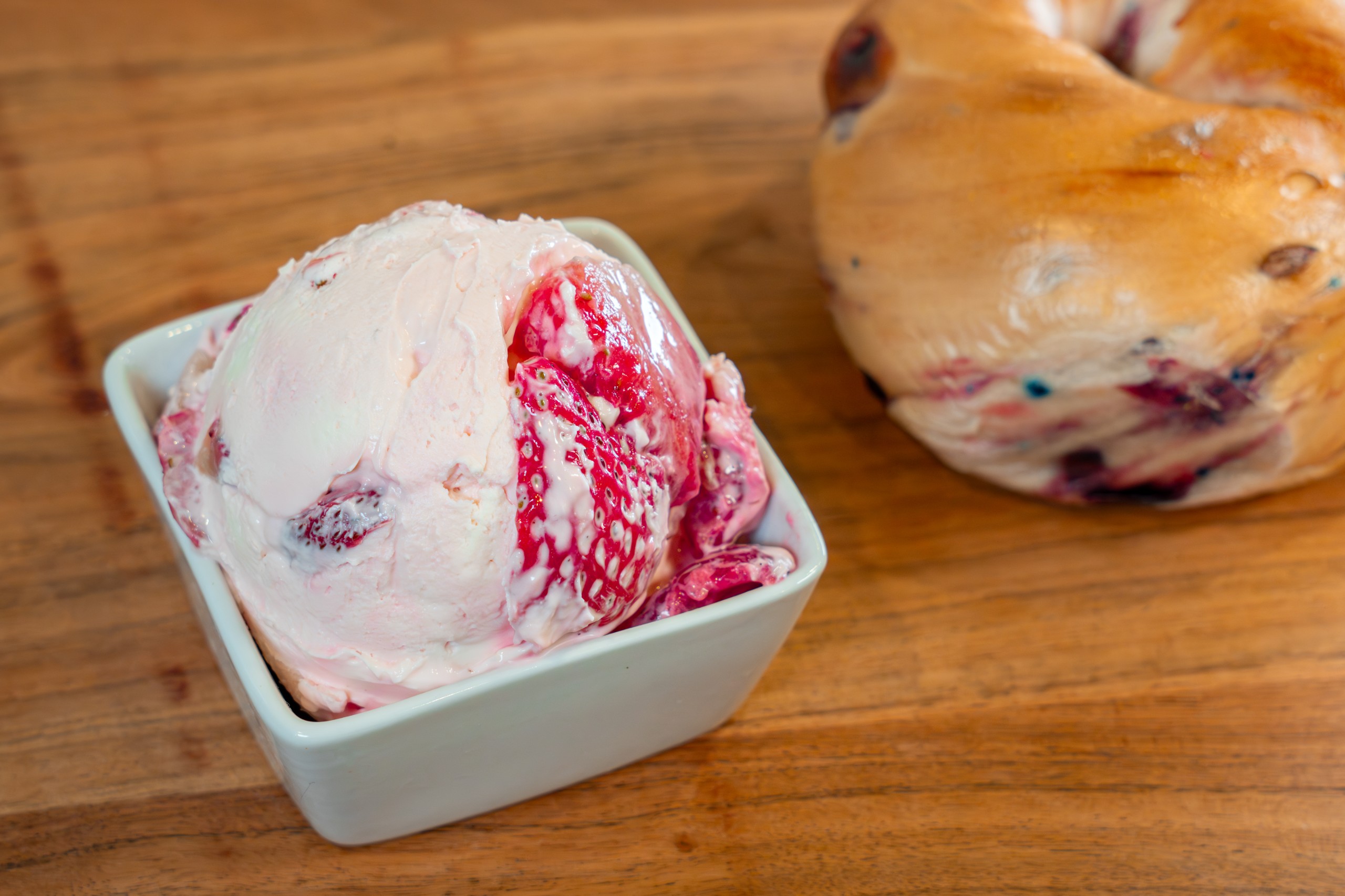 Strawberry Cream Cheese.