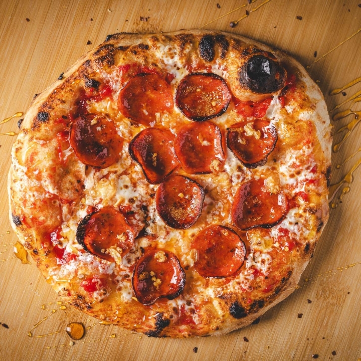 Large Pepperoni Pizza.