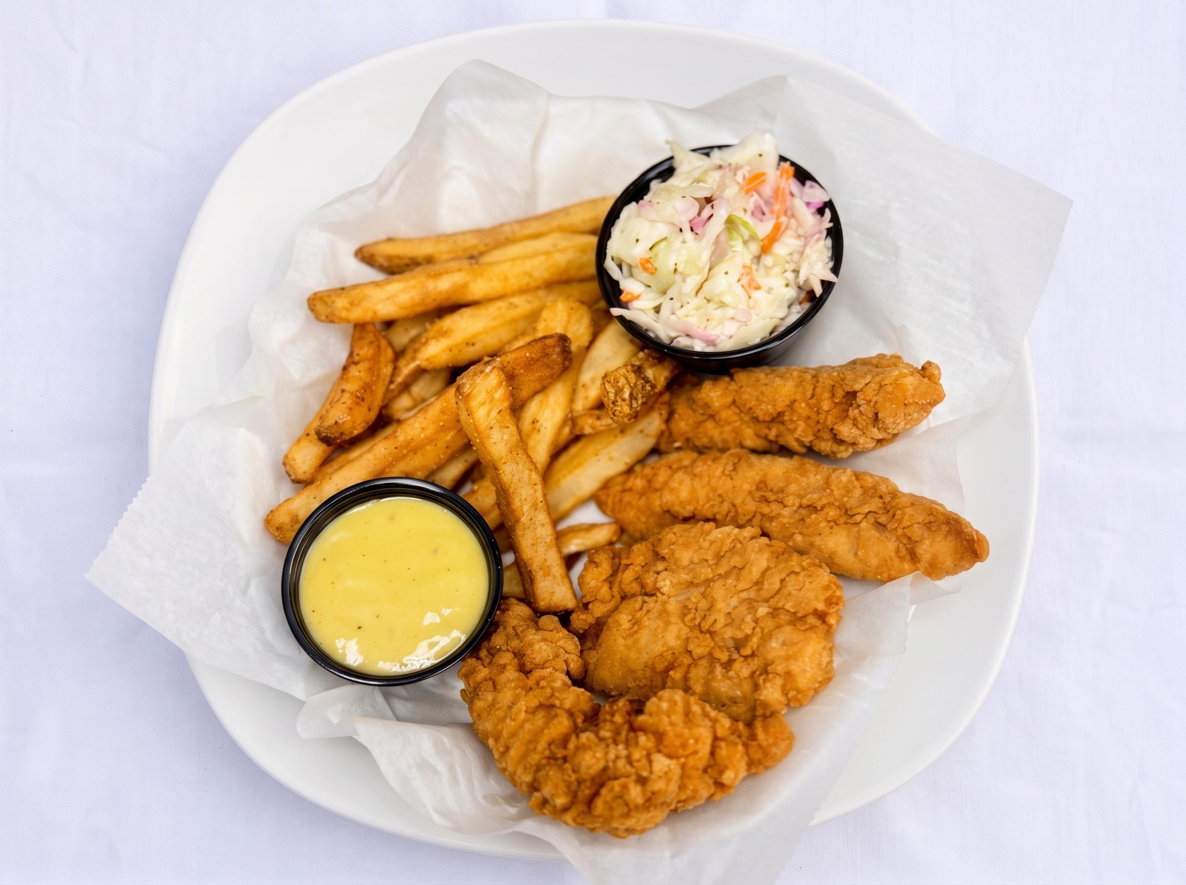Chicken Tenders Basket.