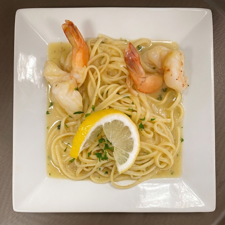 Shrimp Scampi HALF.