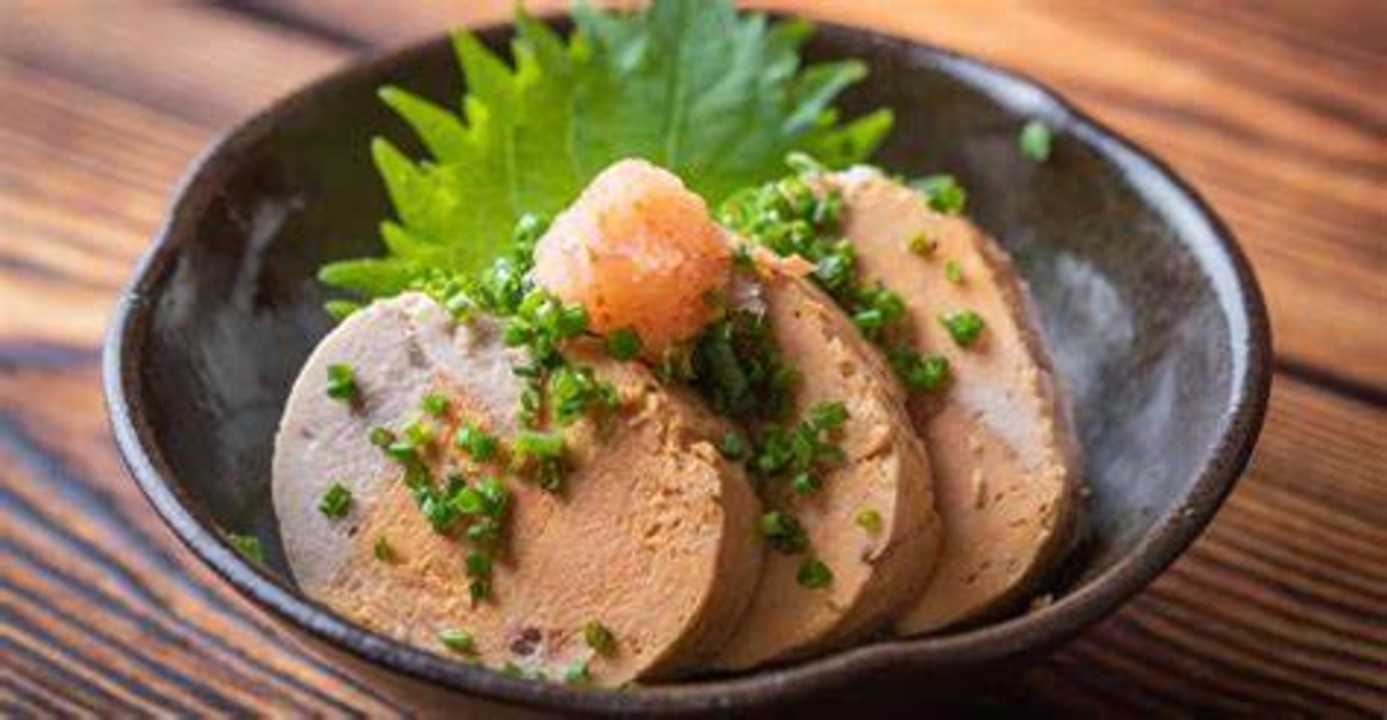 "Ankimo" Monkfish Liver Appetizer.