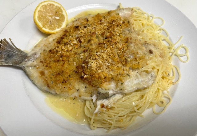 Grouper Oreganata.