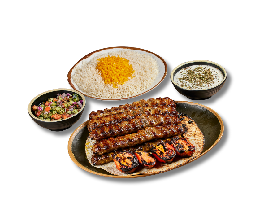 All Koobideh Family Platter (4-5) People.