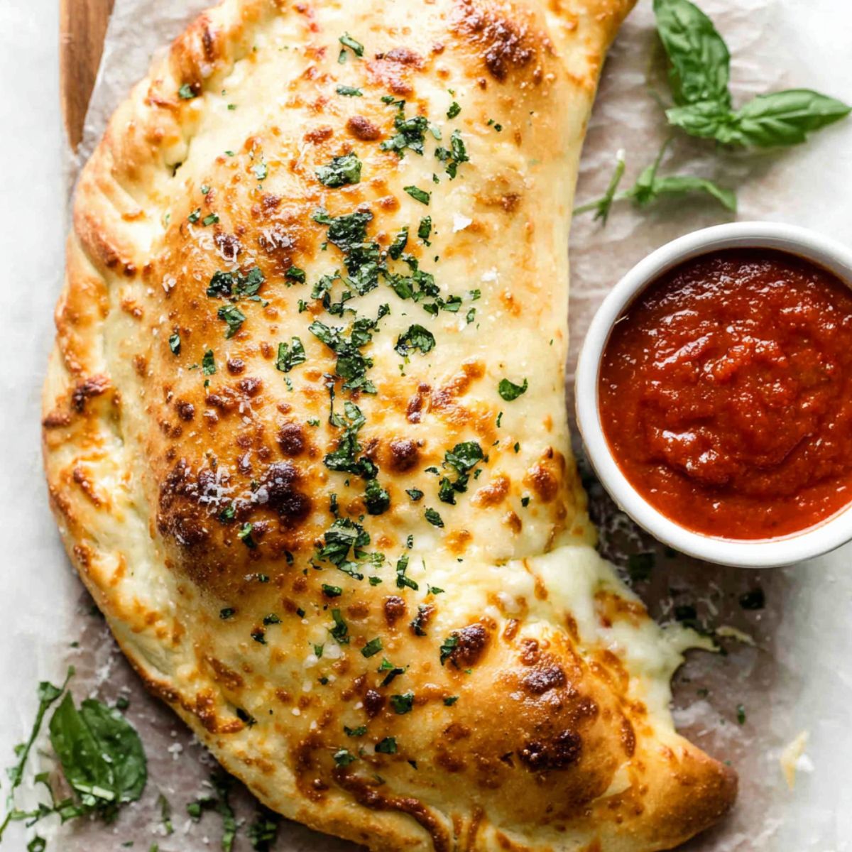 Hot Honey Calzone.