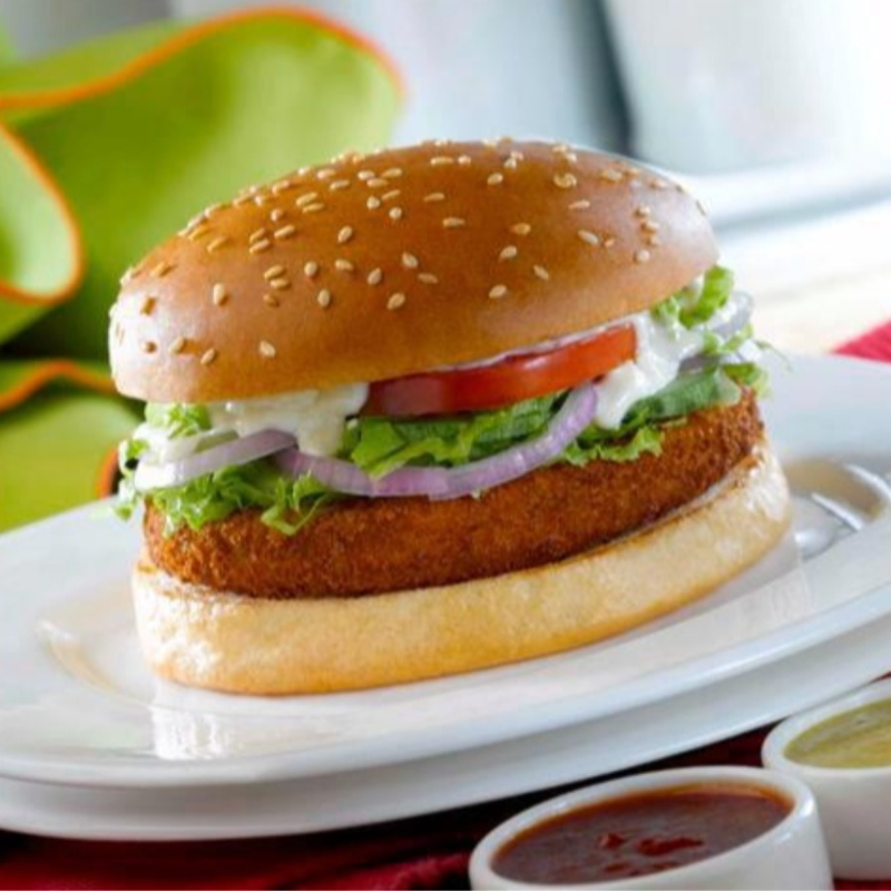 Aloo Tikki Burger.