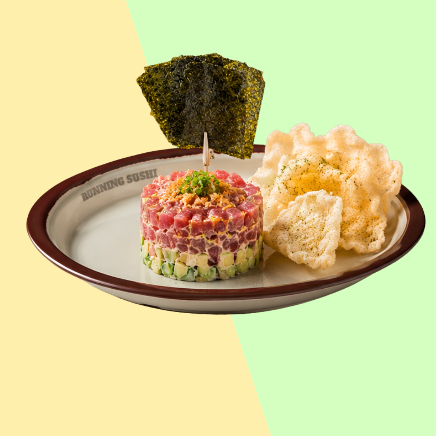 Tuna Japanese Salad Tartare.