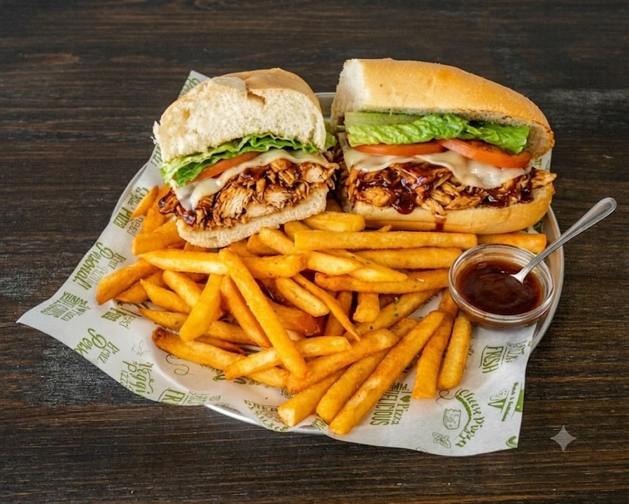 BBQ Chicken Sandwich.