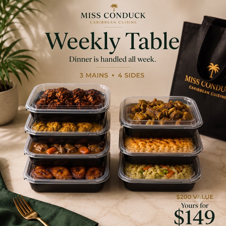 Weekly Table (Food for the Week!).
