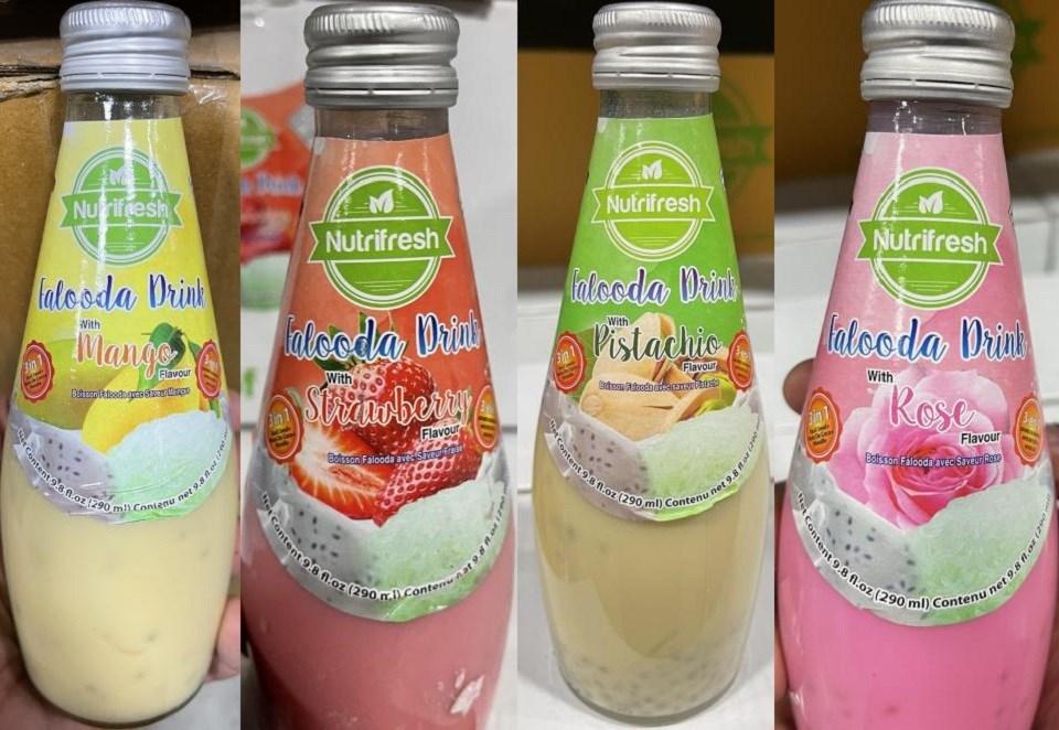 Basil /Falooda Drink.