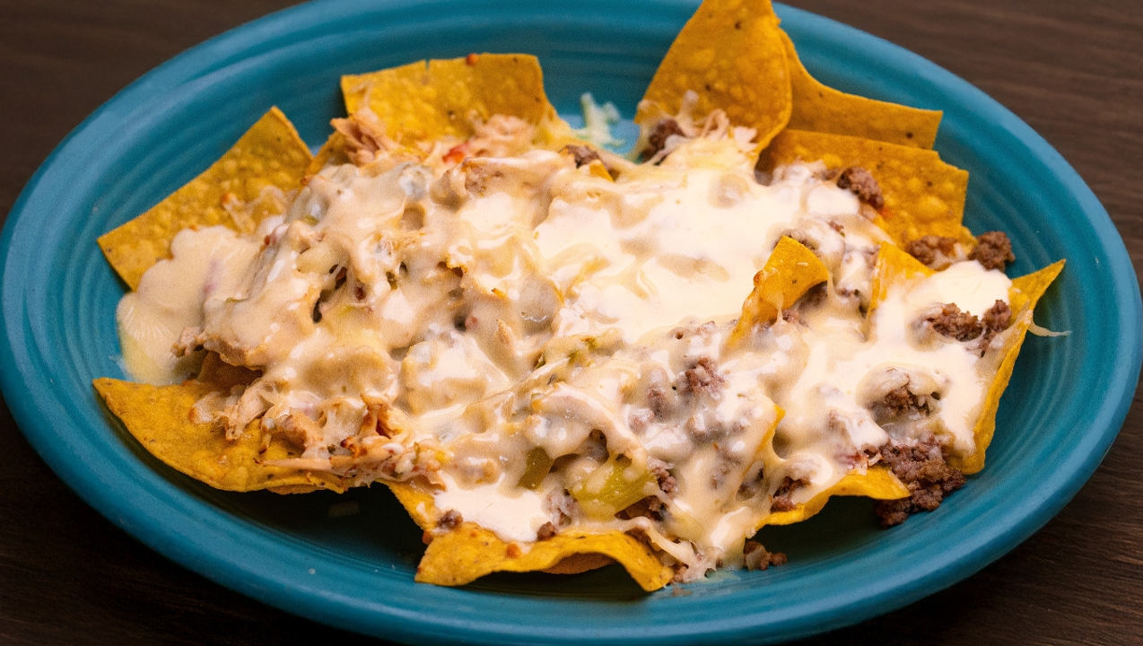 Nachos Beef and Chicken.