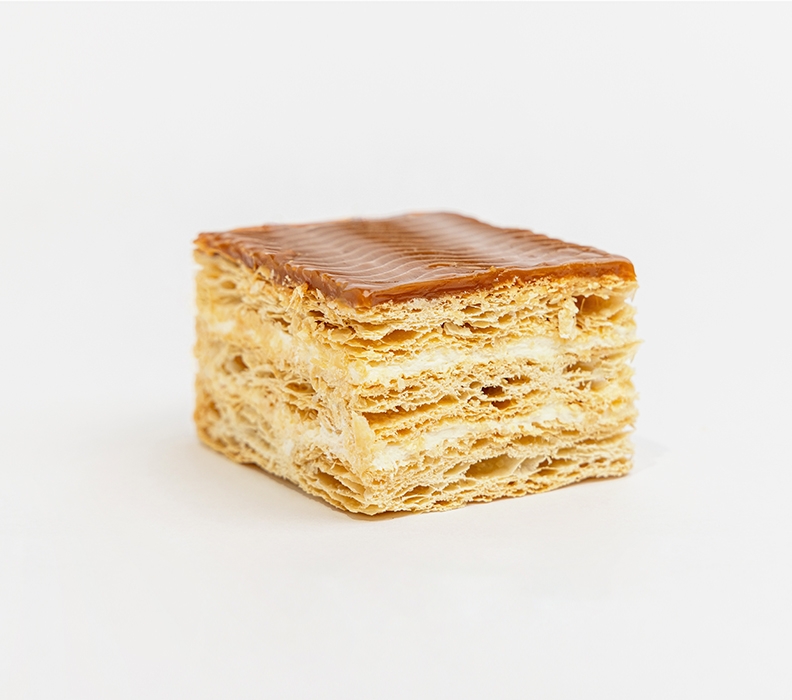 Milhoja Dulce De Leche.